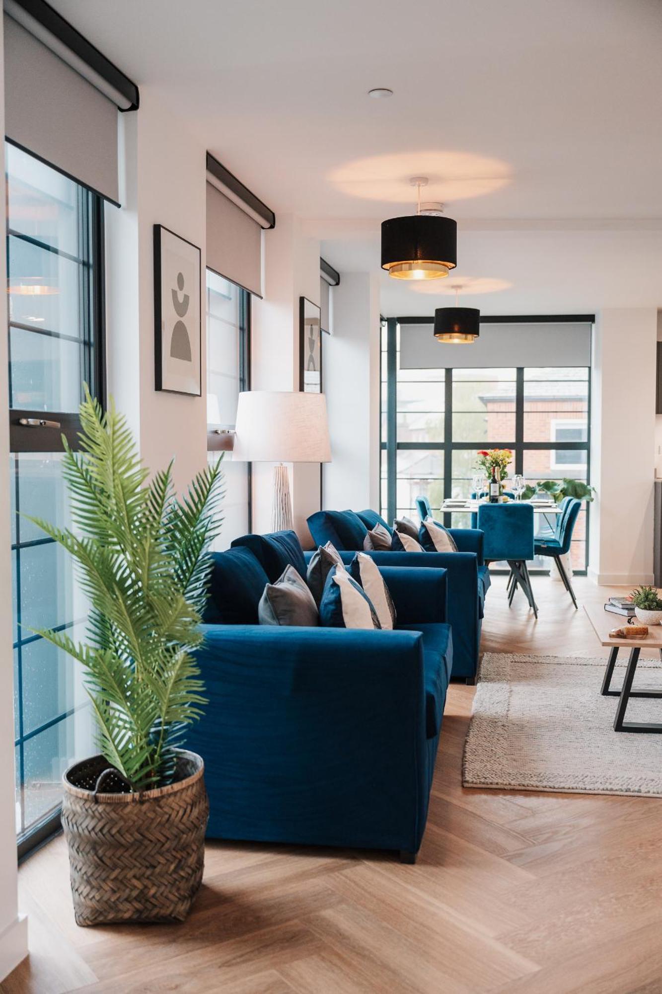 Luxury & Canal View Stylish Pad, Family, Contractors, Fast Wifi Apartamento Birmingam