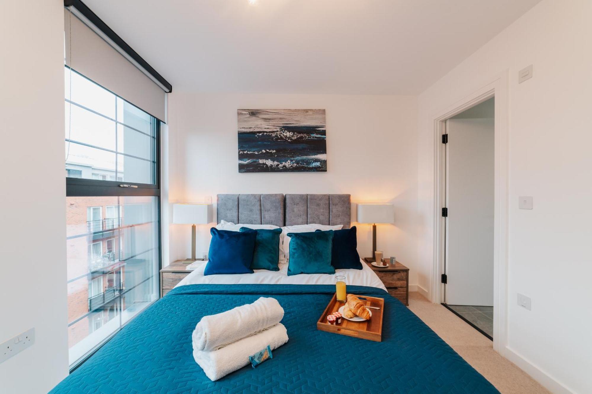 Apartamento Luxury & Canal View Stylish Pad, Family, Contractors, Fast Wifi Birmingam